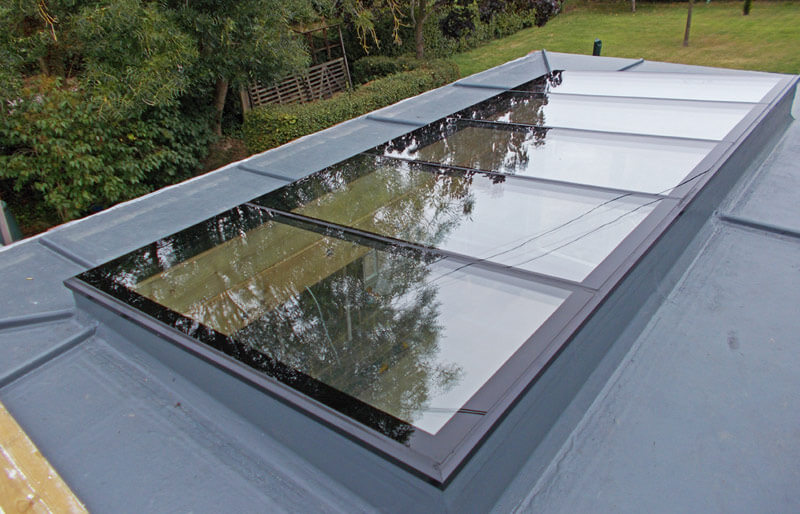 Flat modular rooflights