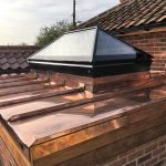 copper roof extension