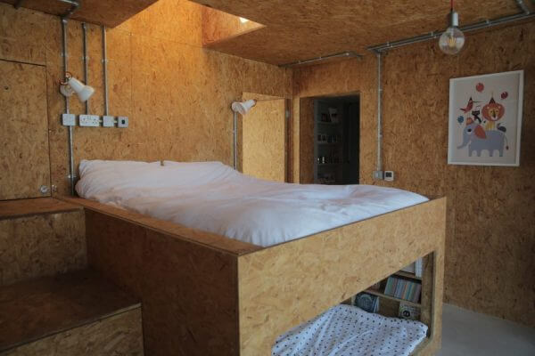 keeling house penthouse - bedroom