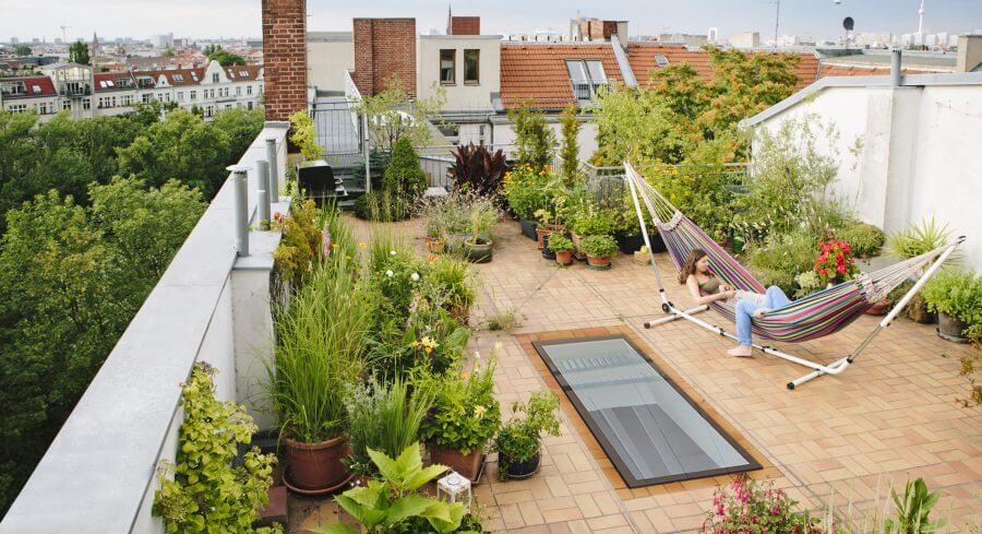 No Garden Create A Roof Terrace With These Tips