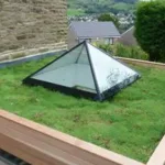 Pyramid roof lantern