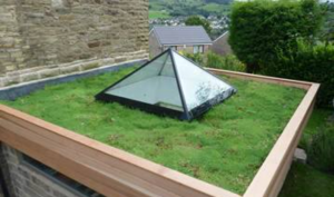 Pyramid roof lantern