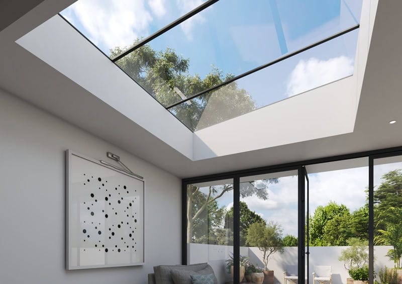 Modular flat rooflight