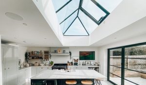 Slimline roof lantern