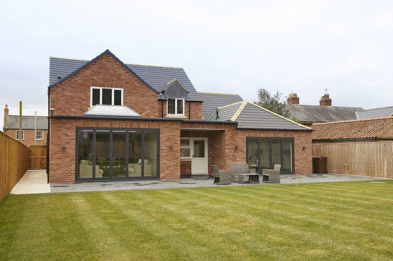 York case study house with Slimline roof lantern