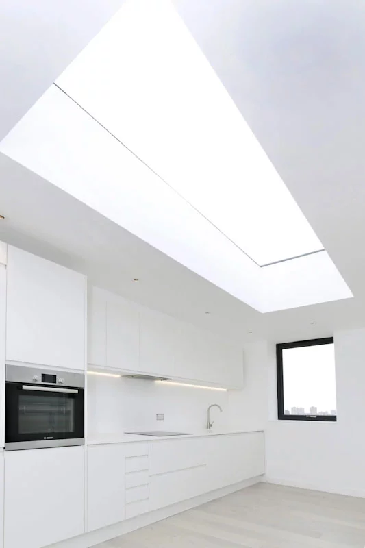 Large flat rooflight