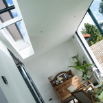 Modular rooflight in sunny room