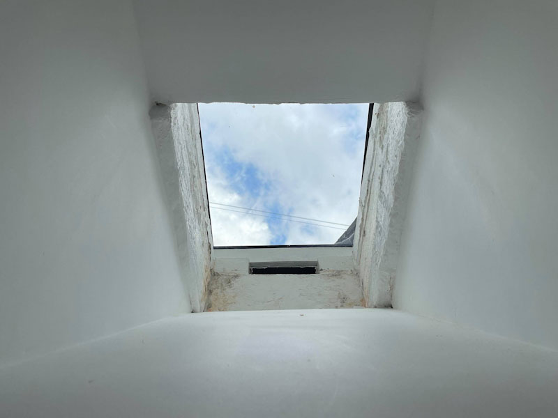 Quorn Case Study - Abutment Rooflight