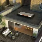 passive house flat rooflight