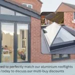 Bifold and rooflight colour matched frames