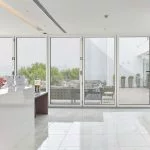 bifold doors - internal view