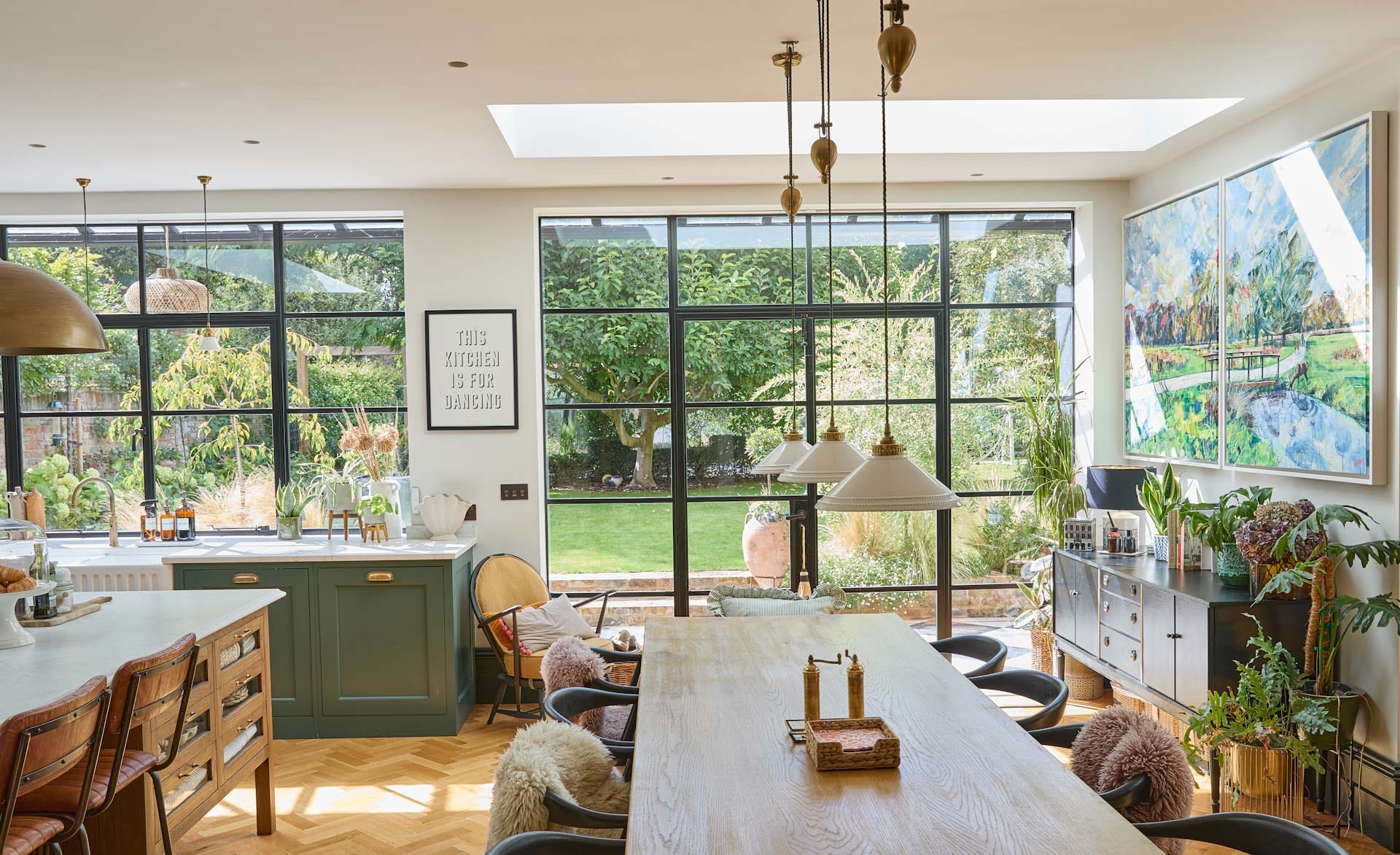 Teddington Case Study - Garden view