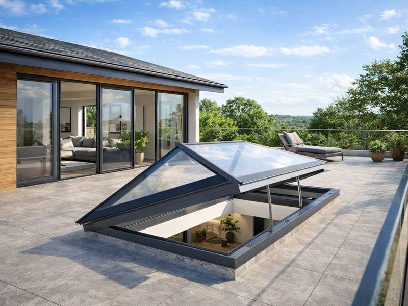 Hinged Slimline Roof Lantern