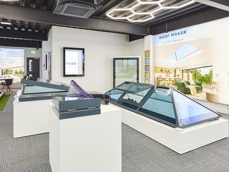 Roof Maker showroom